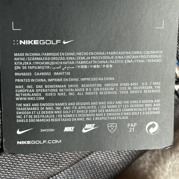 Nike Golf Performance Backpack Unisex TG0243 NWT - Picture 5 of 15